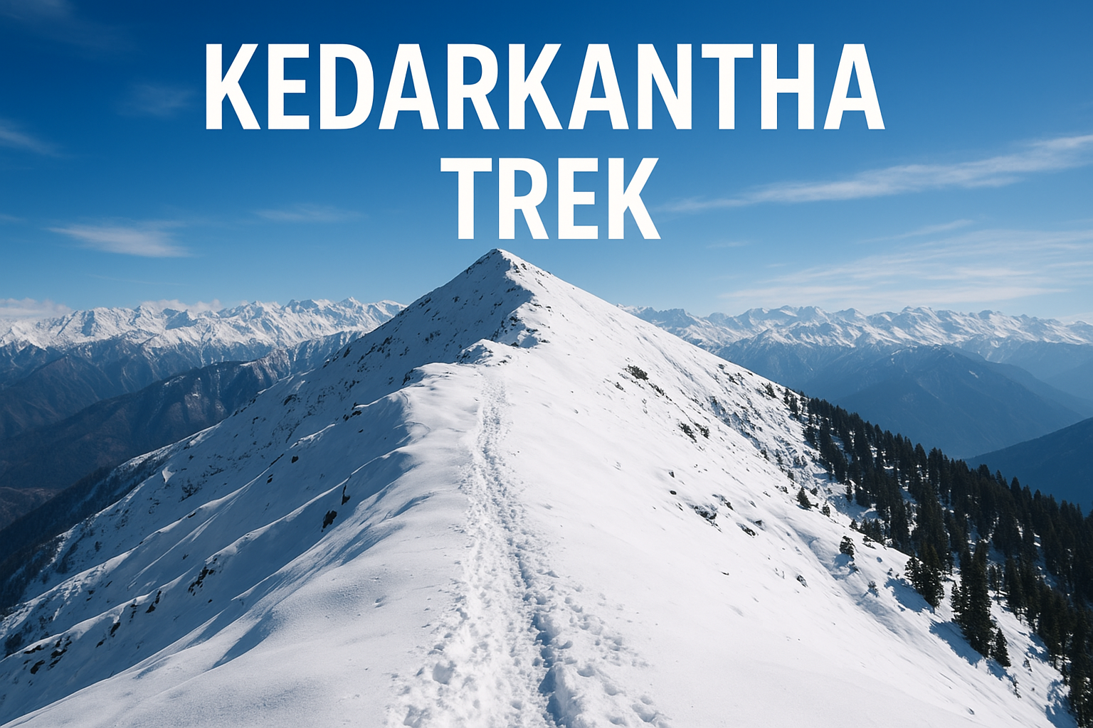 Kedarkantha Trek in Snow